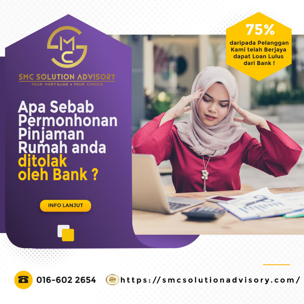 Apa Sebab Permonhonan Pinjaman Rumah anda ditolak oleh Bank?