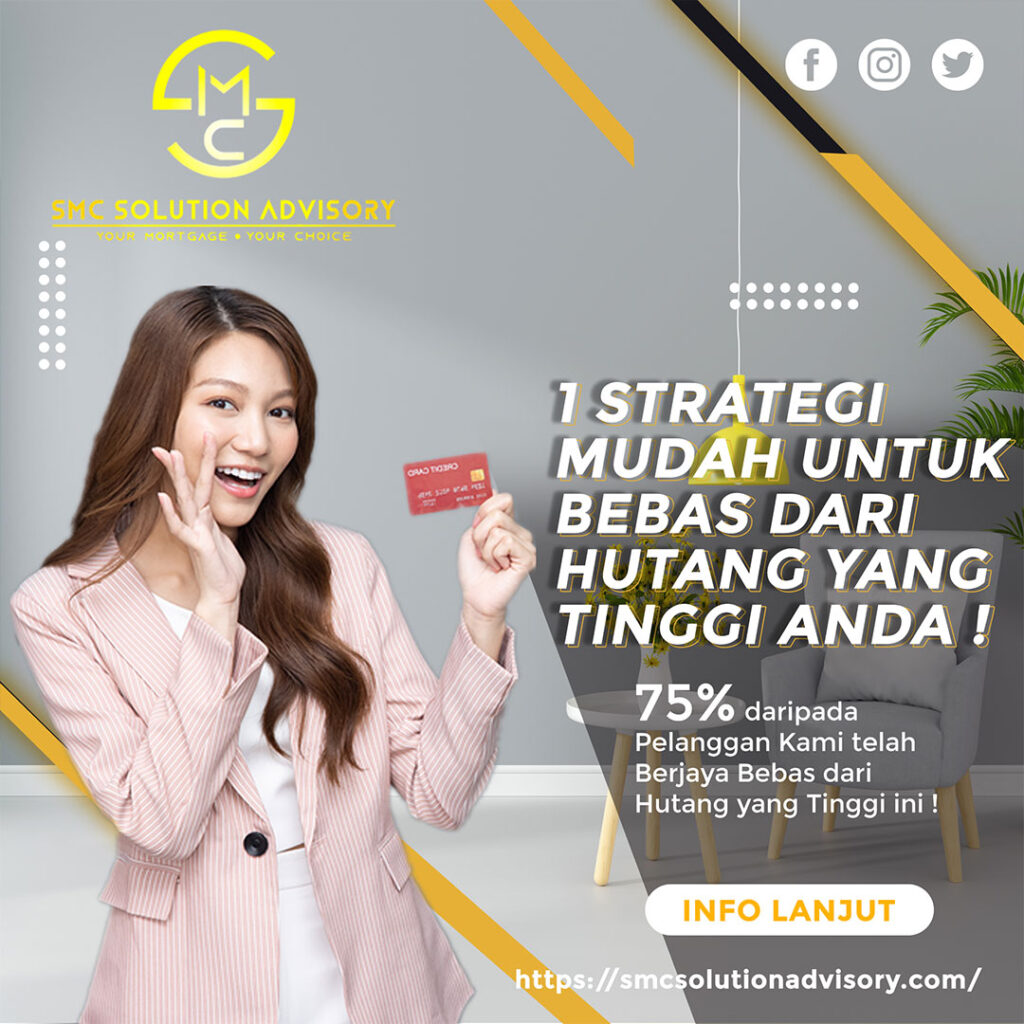 1 Strategi Mudah untuk Bebas Dari Hutang yang Tinggi anda!